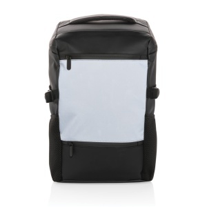 PU high visibility easy access 15.6" laptop backpack - Img 4