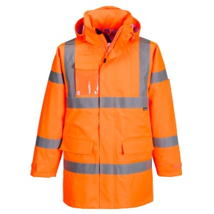 PW Hi-Vis Extreme Rain Jacket (3L)