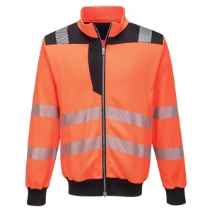 PW PW3 Hi-Vis Zip Sweatshirt