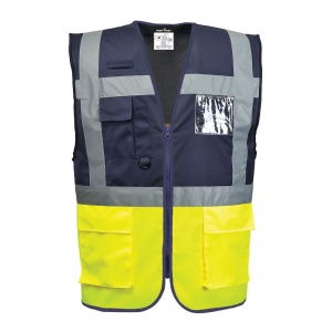 PW Vesta Warsaw Hi-Vis Contrast Executive Vest