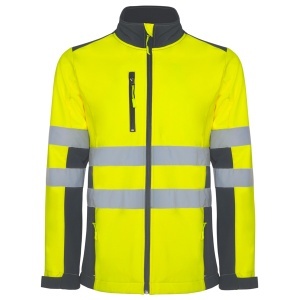 RO AV ANTARES SOFTSHELL - Three layers. Shell: 92% polyester / 8% elastane. Lining: 100% microfleece polyester, 320 gsm.