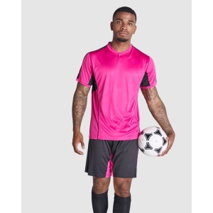 RO ȚINUTĂ SPORT BOCA - Materialul principal: 100% poliester interlock,Panouri: 100% poliester micoperforat și 100% poliester waffle interlock,140 g/m².