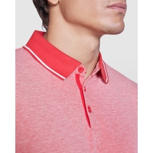 RO TRICOU POLO BOWIE - 100% bumbac, punct piqué, 200 g/m².