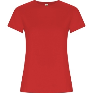 RO GOLDEN WOMAN - 100% combed organic cotton, single jersey. Colour: 160 gsm. White: 170 gsm. Heather grey colour 58: 85% organic cotton / 15% viscose. - Img 8
