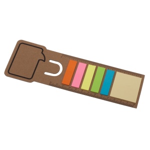 Royal™ BOOKMARK set of sticky notes with bookmark - Img 2