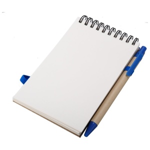 Royal™ KRAFT caiet cu pagini transparente 90×140 / 140 pagini cu pix - Img 8