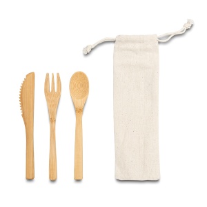 Royal DISH cutlery set from bamboo