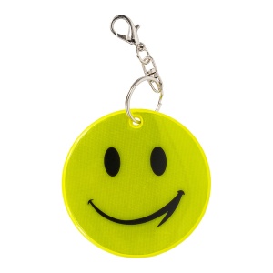 Royal HAPPY KEY reflective key ring