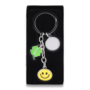 Royal LUCK metal key ring