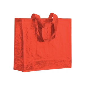 Sacoșă de cumpărături din PP laminată 120 g/m2 cu clin și mânere lungi tip panglică - Img 16
