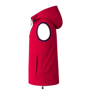 Seldon - Vest Triple Layer. Outside: Soft Shell, 100% Polyester. Inside: 100% Polyester Microfleece. 300 g/ m2 Wind and Water Resistant - Img 3