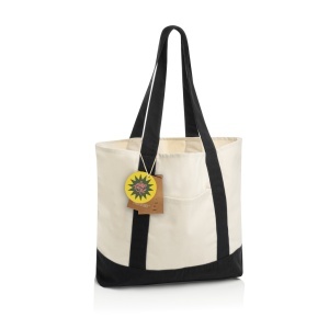 SHOP LOCAL AWARE™ recycled cotton 350gsm Tote bag - Img 9