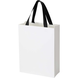 Smartfold 230 g/m2 paper bag with ribbon handles and matt lamination - 24 x 10 x 32 cm - Img 12