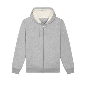 ST/ST Hygger Sherpa - Hanorac unisex cu căptușeală din sherpa și fermoar 300 g/m² - Img 3