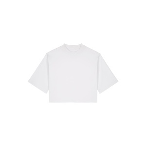 ST/ST Stella Raya - The women's cropped t-shirt in recycled cotton - Relaxed Fit | Women 200 g/m² - Img 2