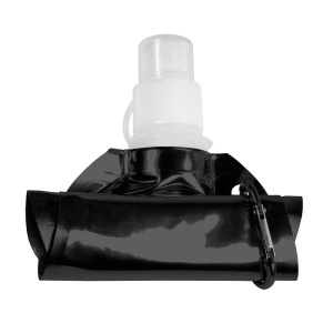Sticlă de apă pliabilă din PE/PET fără BPA (480 ml), cu cârlig de fixare - Img 6