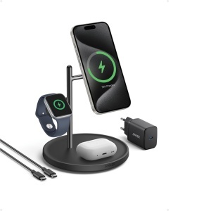 Suport de încărcare wireless Anker MagGo (suport 3 în 1) - Img 4