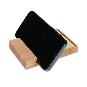 Suport telefon EDGAR din bambus - Img 3