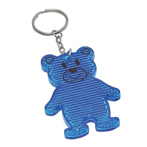 TOP TEDDY - Breloc reflectorizant cu ursuleț de pluș - Img 2