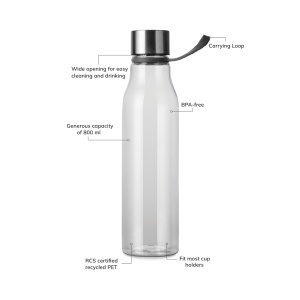 VINGA Lean RCS RPET waterbottle 800 ML - Img 4