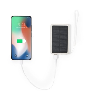 Wheat straw power bank 5000 mAh, solar charger - Img 3
