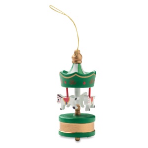 WHIRL Wooden carousel ornament - Img 9