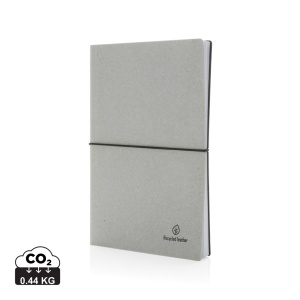 XD™ A5 recycled leather notebook