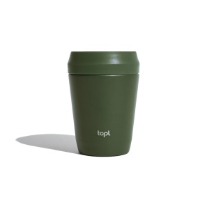 XD™ Topl Recycled Steel To Go Tumbler Patented 360 Lid 235ml