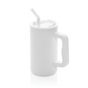 XD™ Cube RCS certified recycled steel mug 800ml