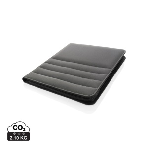 XD™ Impact AWARE™ RPET A4 portfolio with zipper