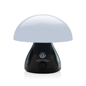 XD™ Luming RCS recycled plastic USB rechargeable table lamp