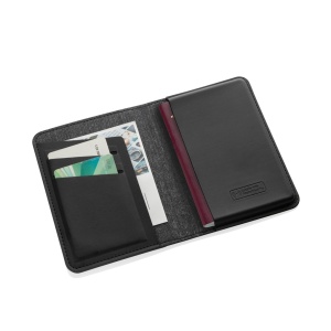 XD™ Trackmate RCS rpolyester passport holder worldwide locating