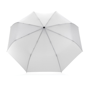 XD™ 21" Impact AWARE™ RPET 190T bamboo auto open/close umbrella