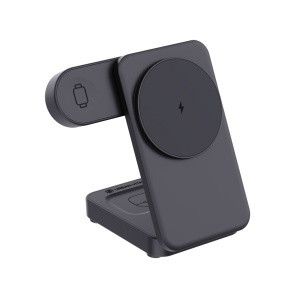 XD™ Urban Vitamin Arcadia încărcător magnetic 3-în-1 15W din plastic reciclat RCS - Img 2