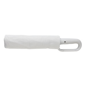XD™ Yara 21" AWARE™ RPET solid colour umbrella with carabiner - Img 1
