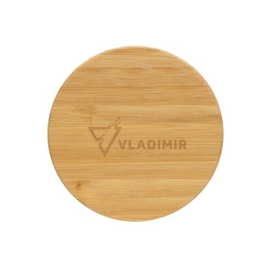 XD GRS certified recycled PP mug with bamboo lid