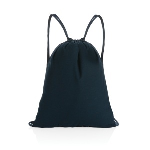 XD Impact AWARE™ recycled cotton drawstring backpack 145g - Img 19