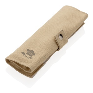 XD Reusable bamboo travel cutlery set