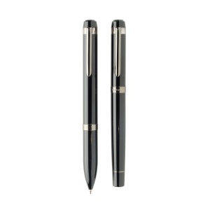 XD Swiss peak OSLO recycled stainless steel deluxe pen set - Img 2