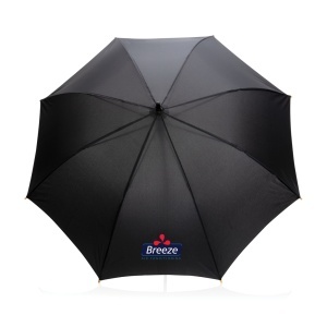 XD Umbrelă din bambus Impact AWARE RPET 190T, 23" cu deschidere automată