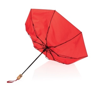 XD Umbrelă Impact AWARE RPET 190T din bambus, 21" cu deschidere/închidere automată - Img 13