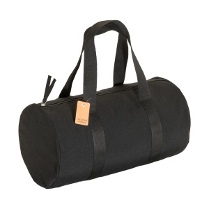 280 g/m2 recycled cotton sports/travel duffle bag - Img 10