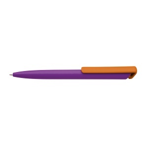 ADO BOIA plastic ballpoint pen purple - Img 2
