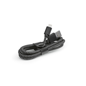 AO Bernoulli Cable rPET. 1m USB-A to Lightning. Fast Charge