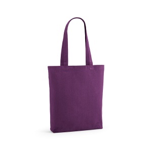 AO Geantă de cumpărături Annapurna din bumbac 180 g/m². Mânere și clin de 65 cm.