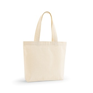 AO Sacoșă de cumpărături Kilimanjaro din bumbac 180 g/m². Mânere și clin de 65 cm.
