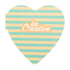 AP CreaStick Seed Heart - custom sticky notepad - Img 2