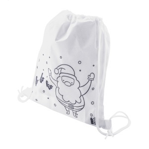 AP Julfar Bag B - colouring Christmas drawstring bag - Img 2