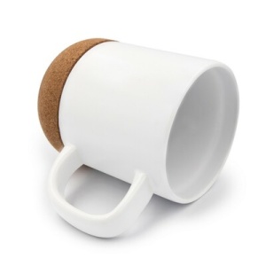 AX™ Cană ceramică 370 ml cu detaliu din plută | Kate - Img 4