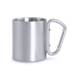 AX™ cană metalică 210 ml cu carabinieră - Img 15
